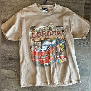 Jeff Gordon Beige Graphic T-Shirt